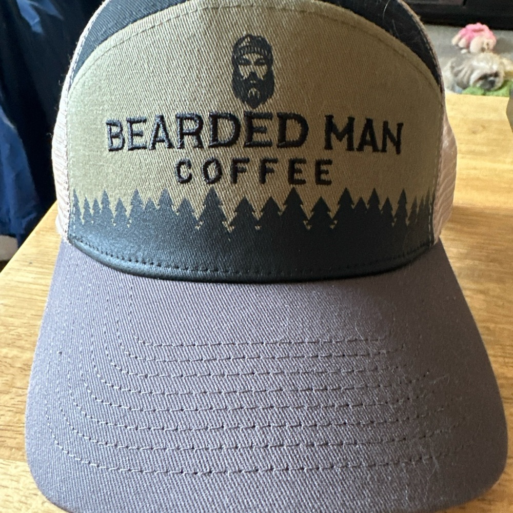 Bearded Man Coffee NEW hat